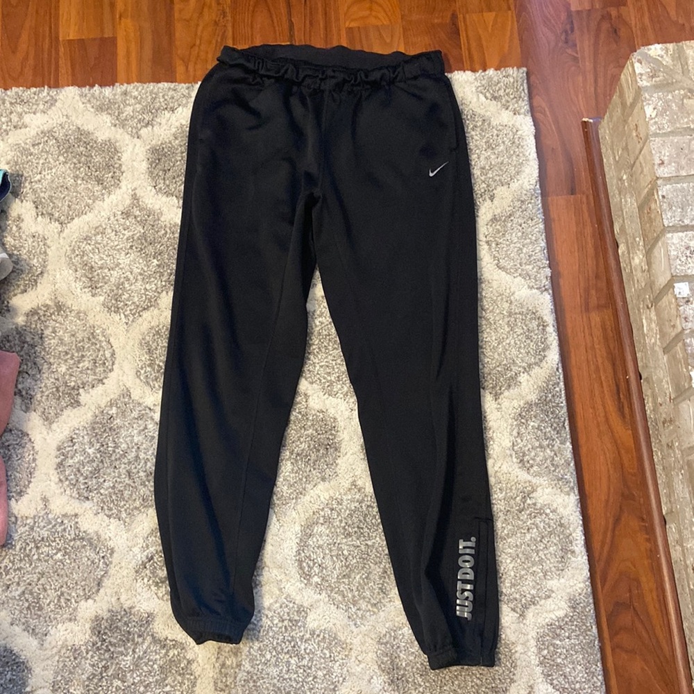 Nike black joggers